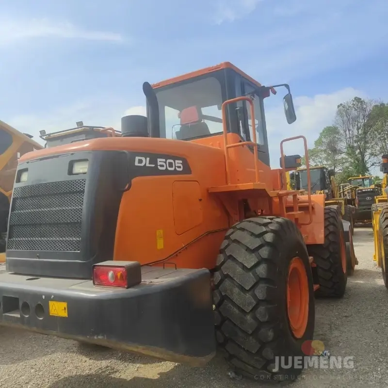 carregador usado doosan 505